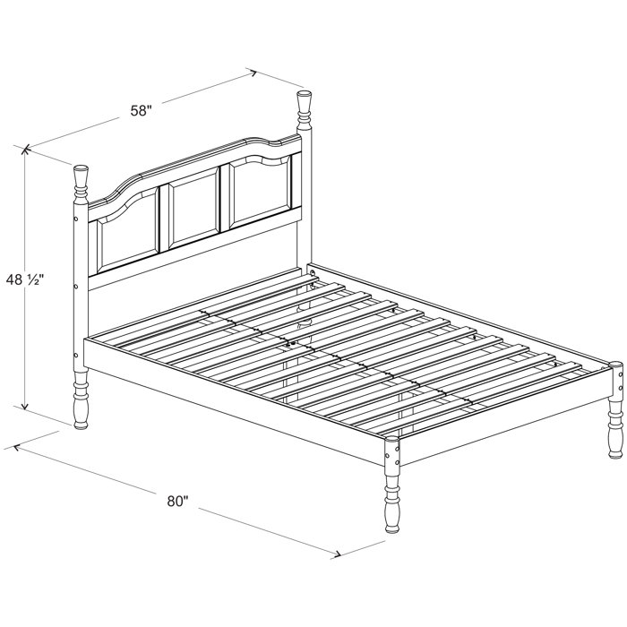 Alcott Hill® Artavia Solid Wood Platform Bed And Reviews Wayfair